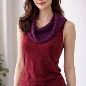 Hand Knit Sleeveless Top